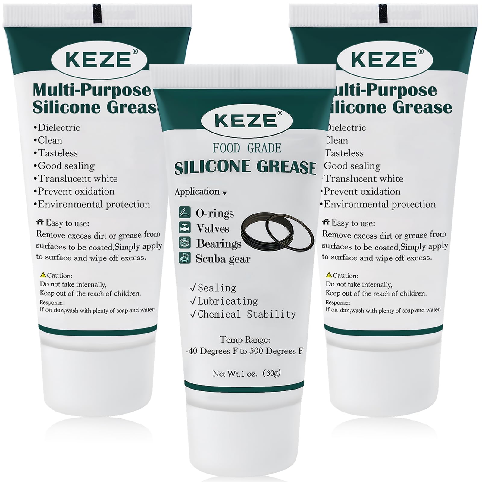 Keze Silicone Grease - Waterproof Faucet Lubricant -1 Keze Silicone Grease - Waterproof Faucet Lubricant -1