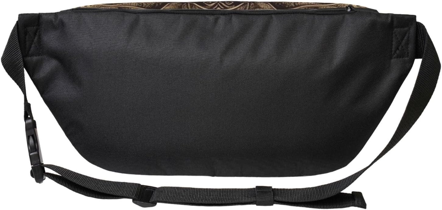 Fanny Pack for Men Women Moth Belt Bag with Adjustable Strap Fashion Waist Bag Waist Pack for Travel