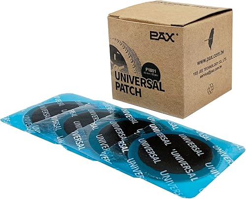 Miniatura 8 de PAX 10 parches de reparación universales redondos de 3.937 in para tubos y neumáticos, para neumáticos radiales y sesgados, motocicleta, automóvil,