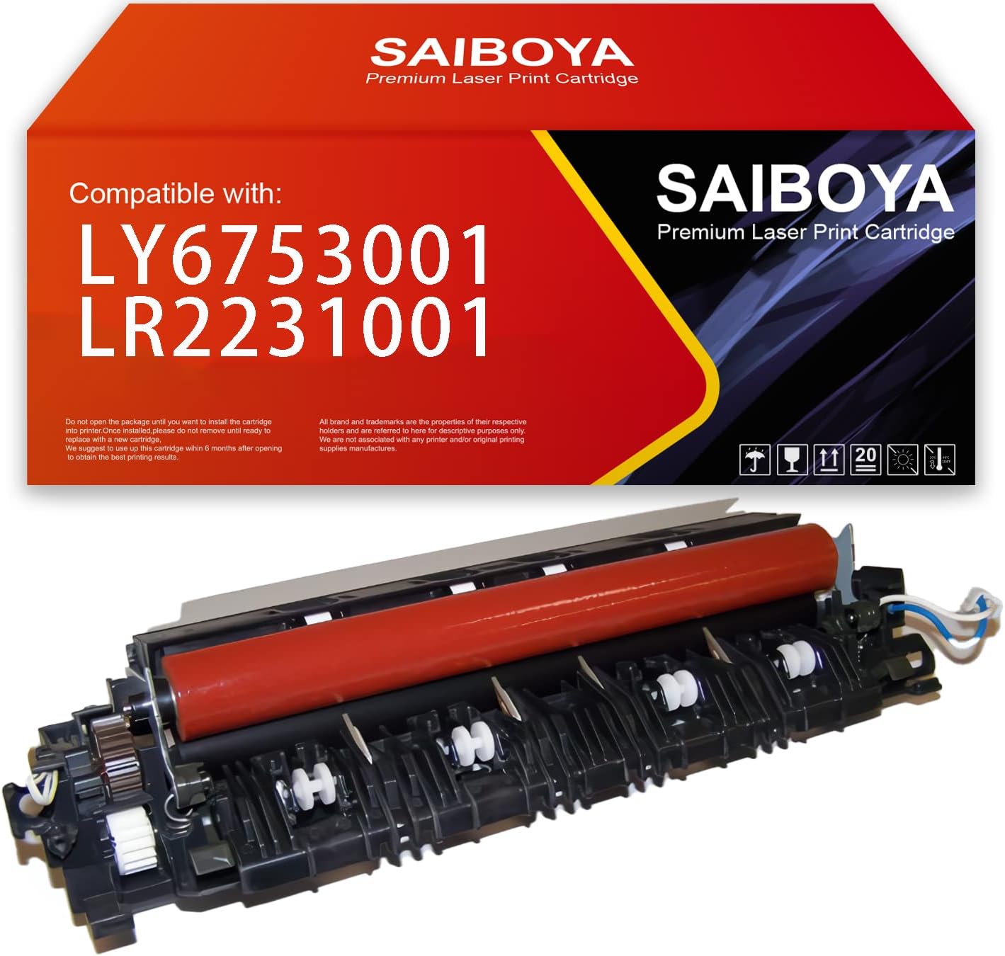 LY6753001 LR2231001 fuser Fixing Unit for Brother MFC