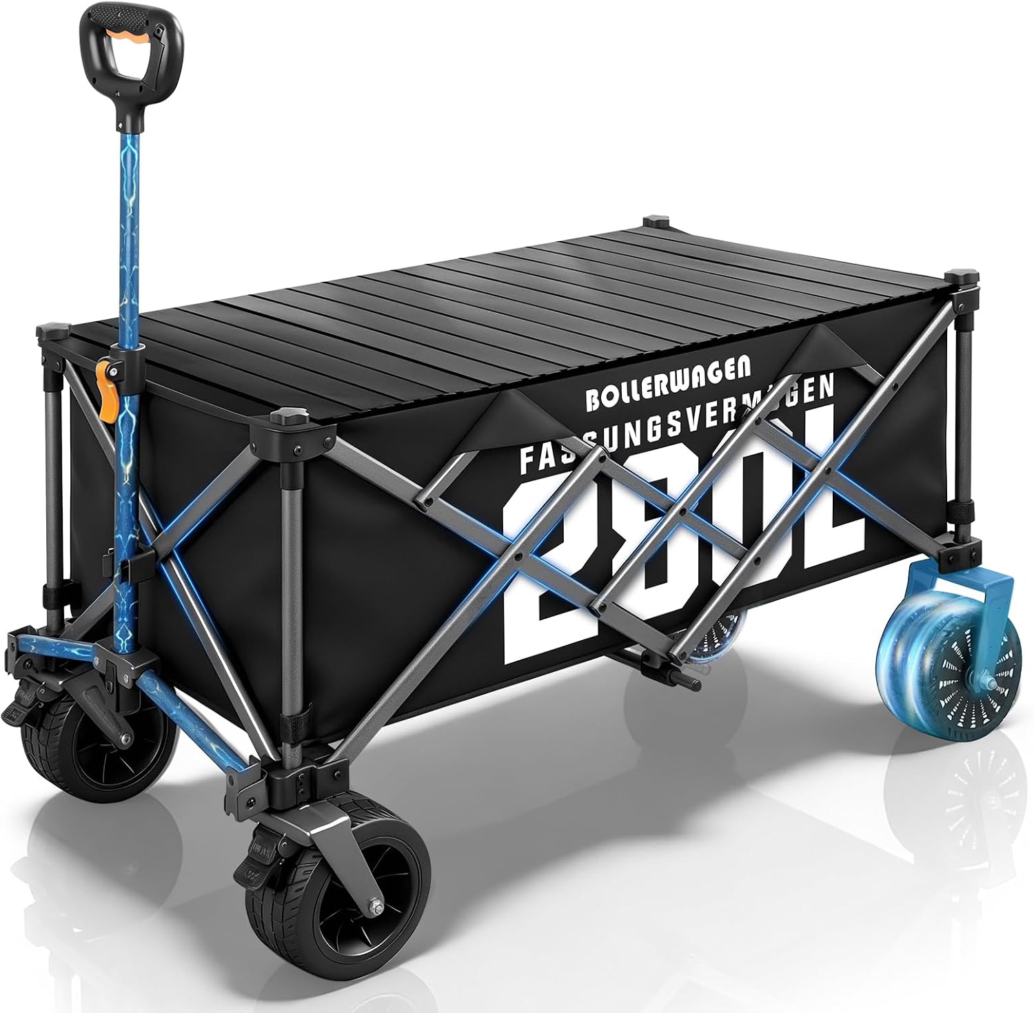 Carrello elettrico pieghevole DENEWERK 280L, 80 kg