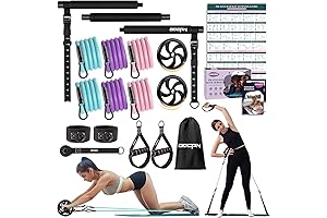 Pilates Bar Kit with Resistance Bands: Empower Your Home Fitness Journey