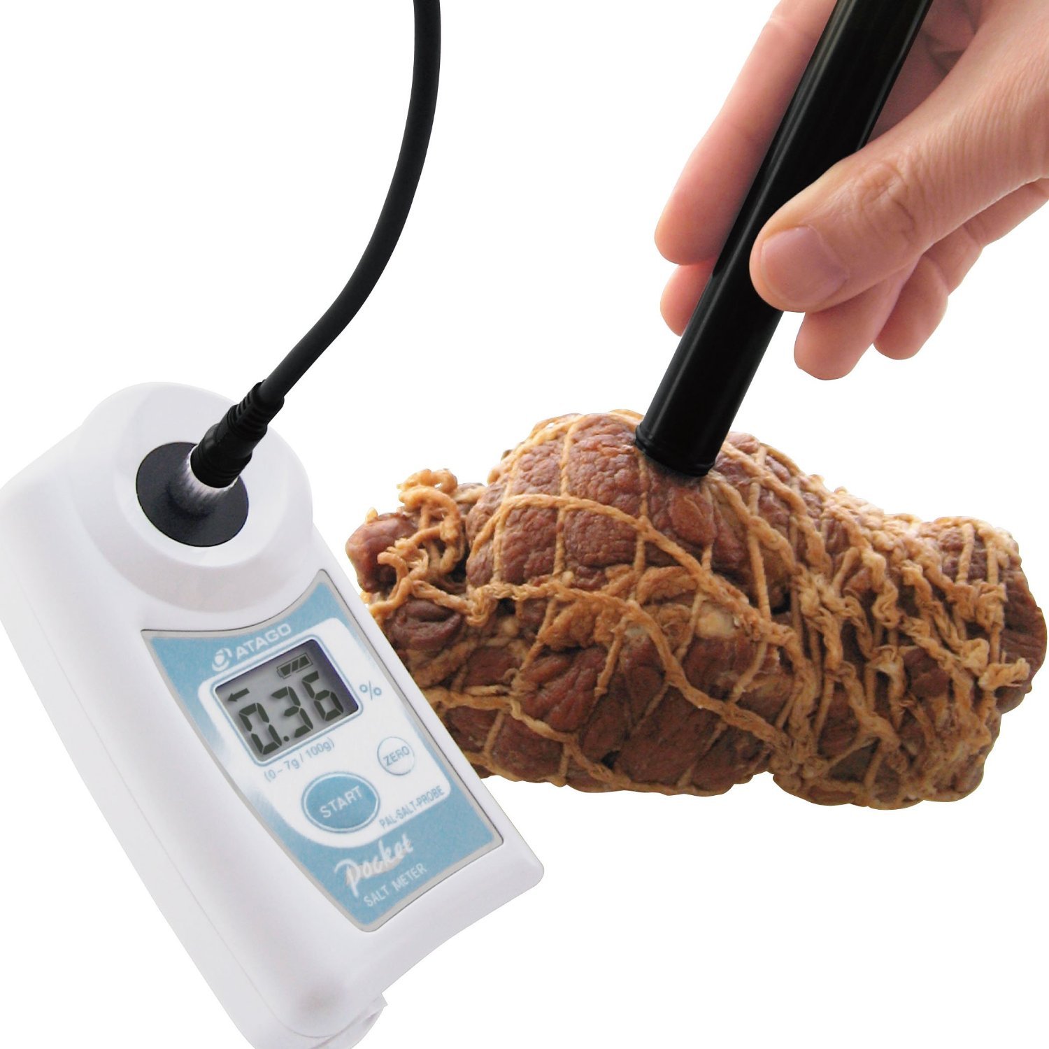 Amazon | アタゴ ポケット塩分計 PAL-SALT PROBE 4222 | 光学機器