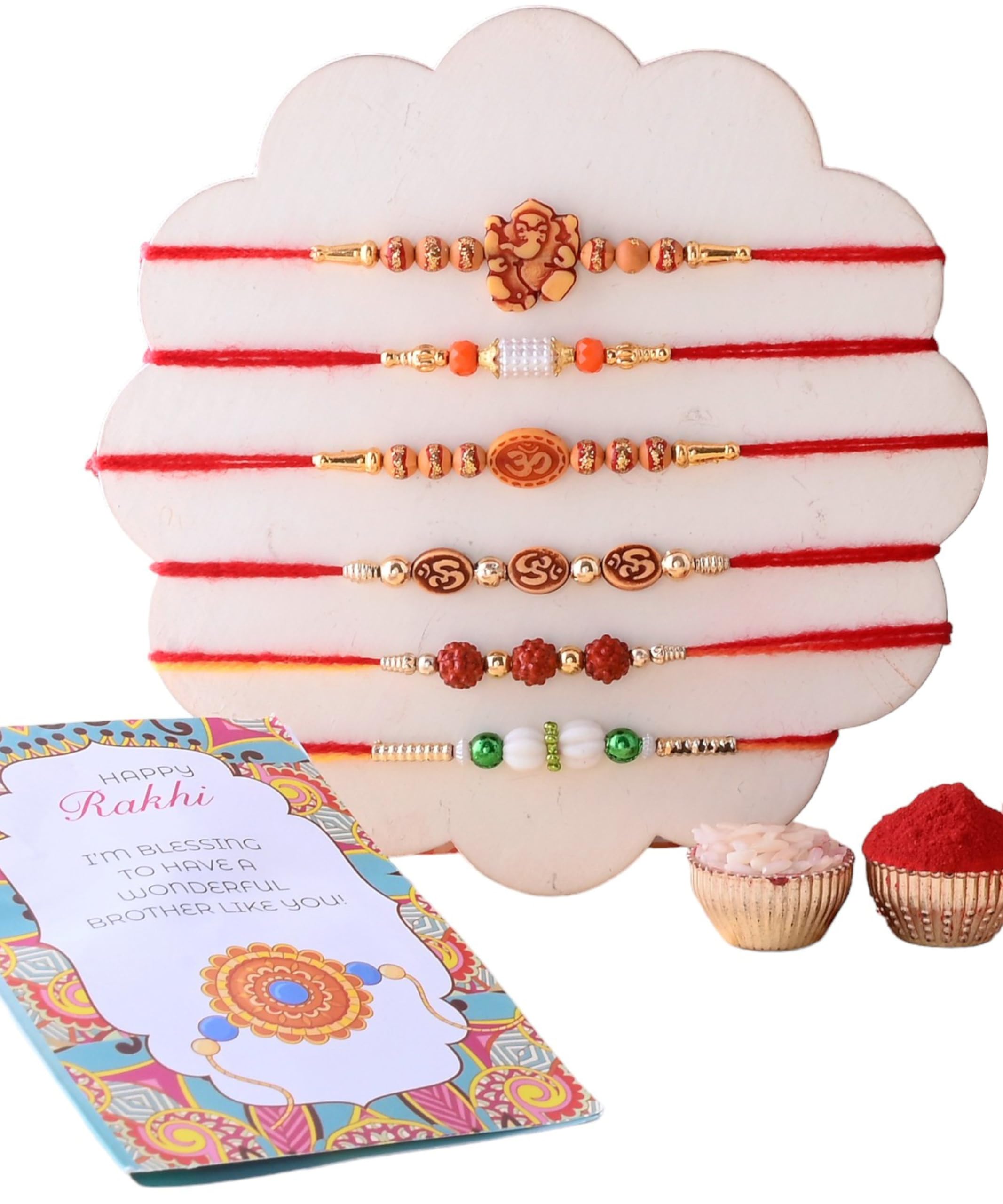 MAGICAL Rakhi for Brother with Gift Combo Set - Rakhi with - Rakshabandhan Gift for Brother Bhaiya Men Boys Kids (Design-01, Pack Of -6) (B0DB8PKDYV) Amazon Price History, Amazon Price Tracker