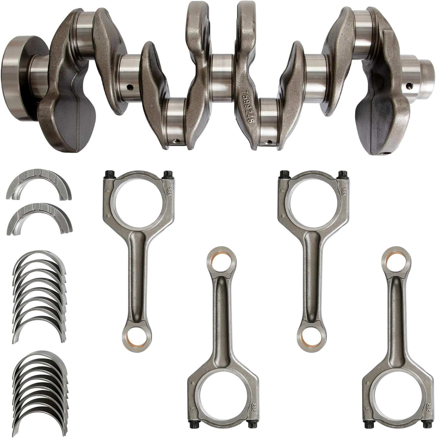 N20 2.0L Engine Crankshaft Connecting Rod Bearing Kit Fit For BMW 125i 220i 228i 228iX 320i 320iX 328i 328iX 420i 428i 520i 528iX X1 X3 X4 X5 Z4 X1 X3 X4 X5 Z4 N20B20 2.0 L4 GAS 2010-2019 11217640165