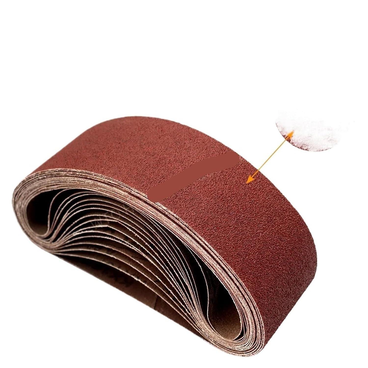 10PCS 457 * 75 mm Sander Belts, Wood Metal Polishing Sand Paper Sanding Belt for Woodworking, 40-1000 Grits(400)