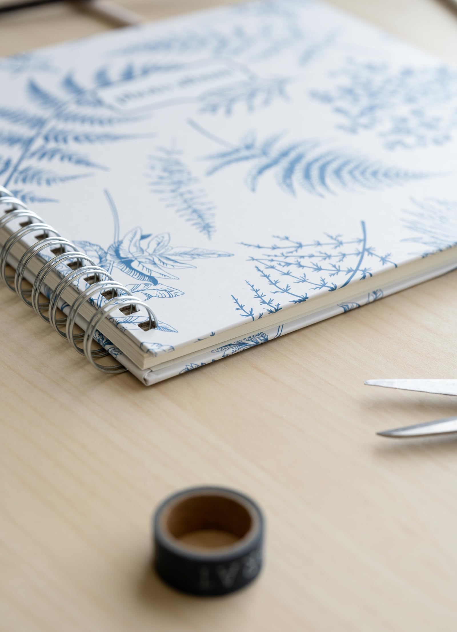 Grupo Erik Blue Nature Photo Album Scrapbook | 10.2 x 10.2 inches / 26 x 26 cm / 40 Pages | Hardcover | Friend Gifts | Photo Books For Memories | Cute Gifts
