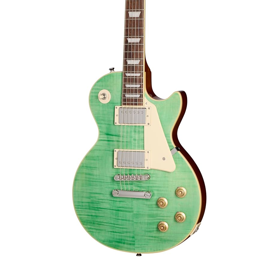 Amazon.com: Epiphone IG Les Paul Standard 50s, Seafoam Green