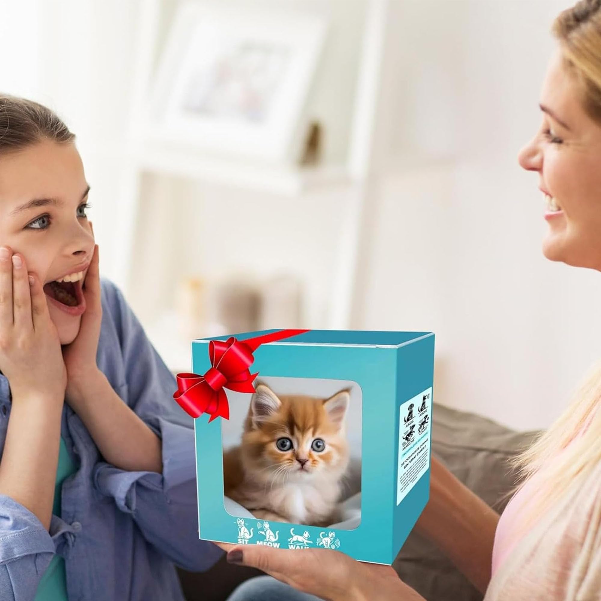 2026 Nuovo Gatto Robot, Nicoo - Il Mio Realistico, Robotcat Che Si Comporta Come Un Vero Gatto, Camminando e Abbaiando Coda