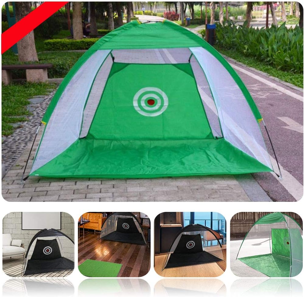 gabbia da golf per la guida in cortile