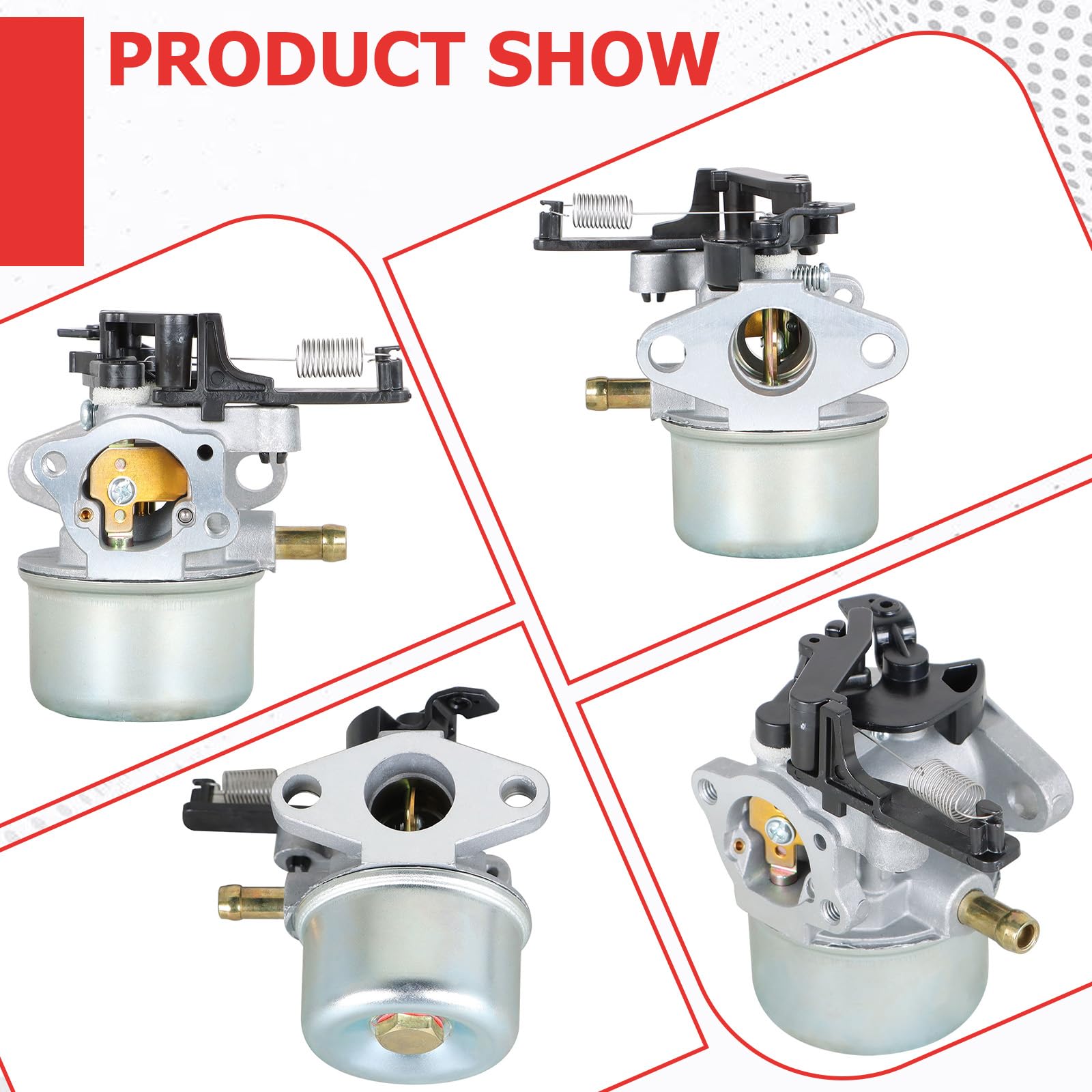 Pièces Tondeuse Mtd ZAMDOE Carburateur Pour Troy Bilt 7,75 Hp 8,75 Hp 8,5Hp 190CC Moteur Pour Briggs Stratton591137 Carburateur Tondeuse