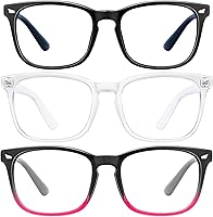 Vista 35 de hunsquer Gafas de luz azul para mujer/hombre, gafas de luz azul para computadora