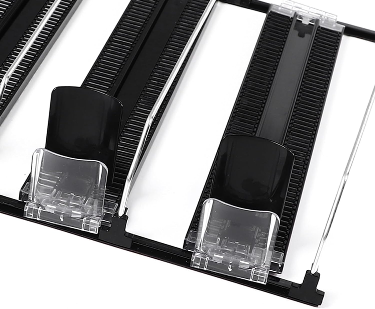 Adjustable Fridge Drink Dispenser, Self-Pushing Soda Can Organizer, Rainproof ABS Beverage Holder for Soda, Beer & Juice - Set of 3 for Refrigerators