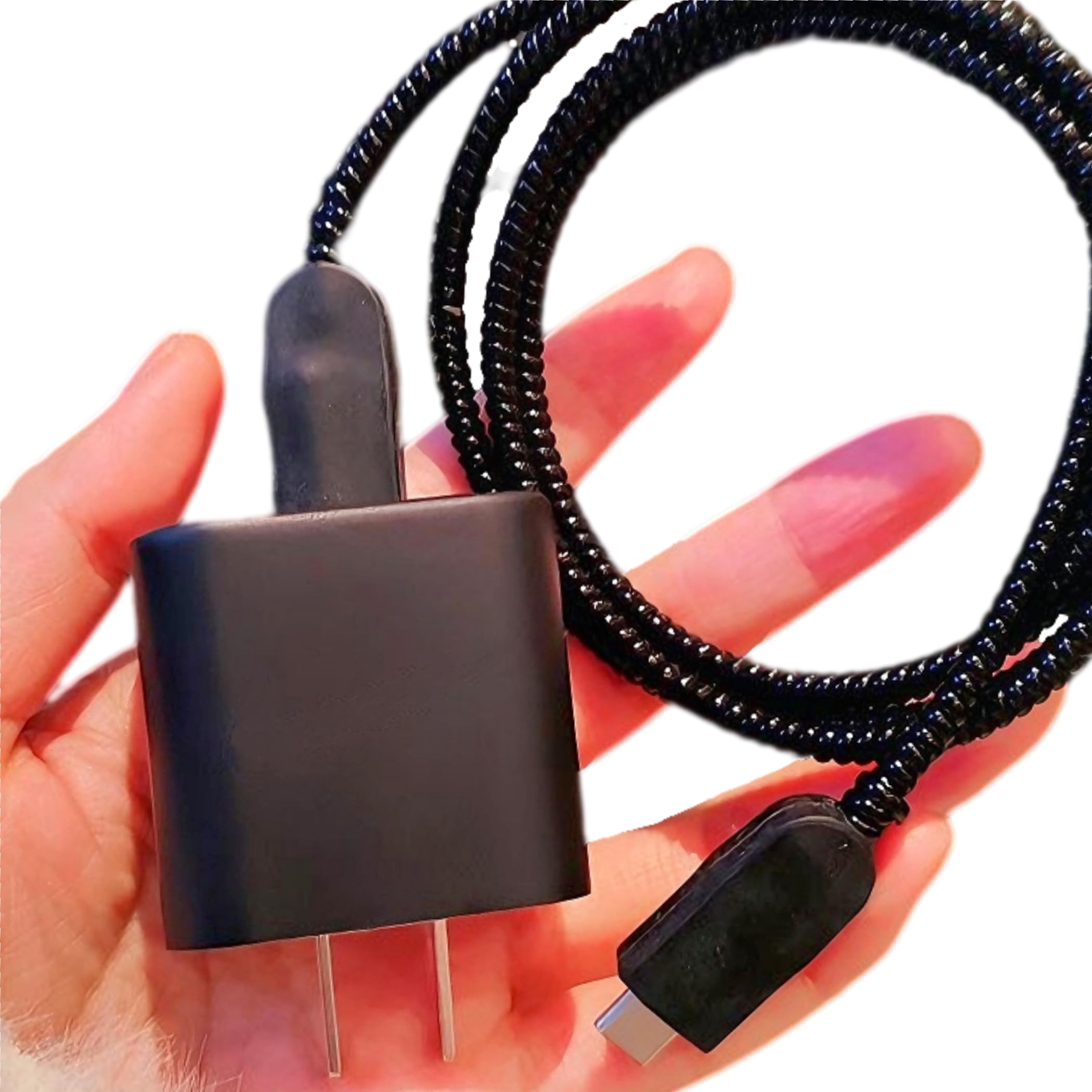 Protector de cable para iPhone y iPad en silicona suave esmerilada gris 8