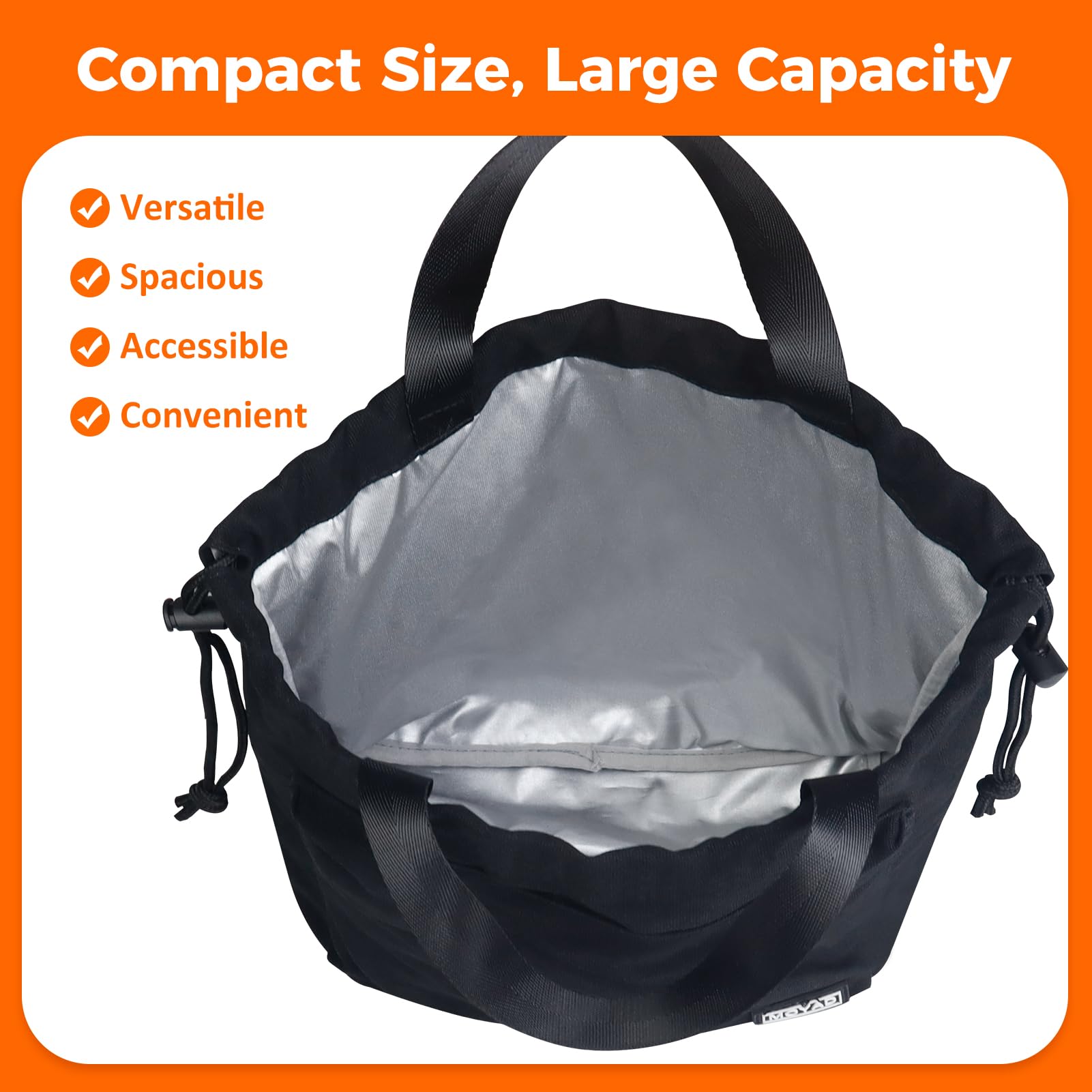 Borsa Termica Porta Pranzo Con Stampa Fenicottero - Leggera E Pieghevole - Foto 6