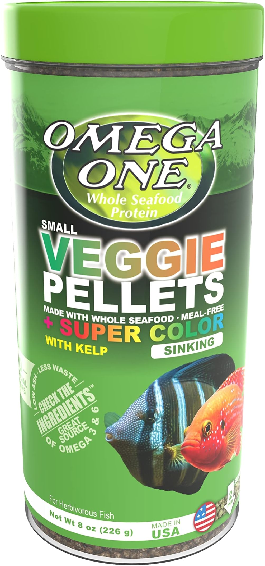 Super Color Kelps Sinking Pellets 8oz