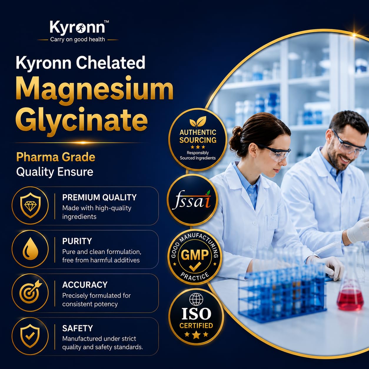 Chelated Magnesium Glycinate 2000mg Tablets,Muscle Recovery & Sleep — Amazon image 3