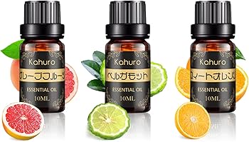 Amazon.co.jp: Kahuro アロマオイル 3種セット ベルガモット