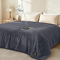 Vista 49 de Cobija impermeable para mascotas, a prueba de líquidos y orina, para sofá, cama, sillón, reversible, vellón, forro polar, protector de muebles