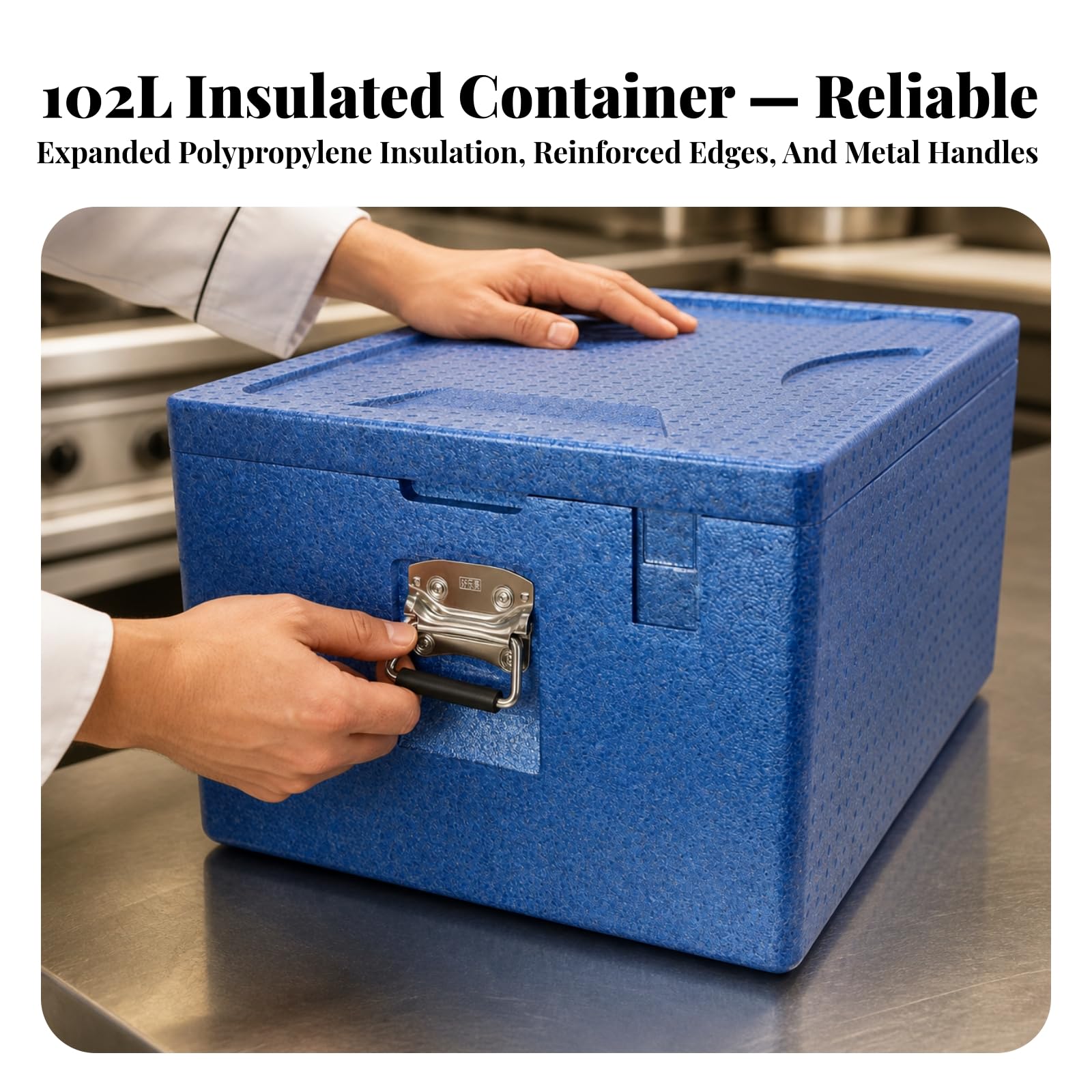 Contenedor Térmico con Asas Resistente