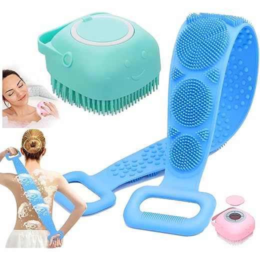 LIMTAS Silicone Bath Brush - Softening & Cleaning Combo 50ml