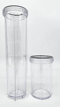 Salt-Away Reservoirs, Includes 1 Each - 6 fl oz 177 ml & 12 fl oz 355 ml.