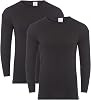 Heatwave® Pack of 2 Men's Thermal Long Sleeve Top, Warm Underwear Baselayer, S M L XL XXL Thermals