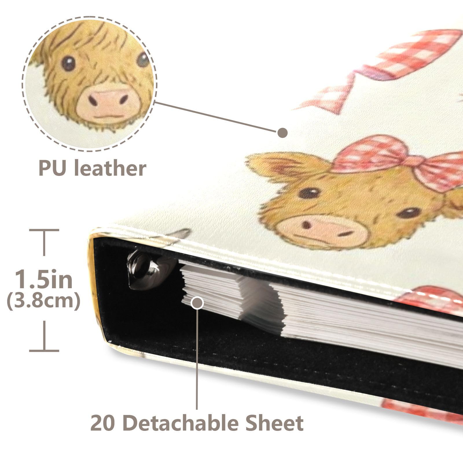 Photos et travaux de papier pour scrapbooking en cuir