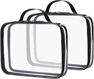 MODENGKONGJIAN TSA Approved Travel Bottles Toiletry Bag,Perfect size to fit in your carry-on luggage for travel or vacations.