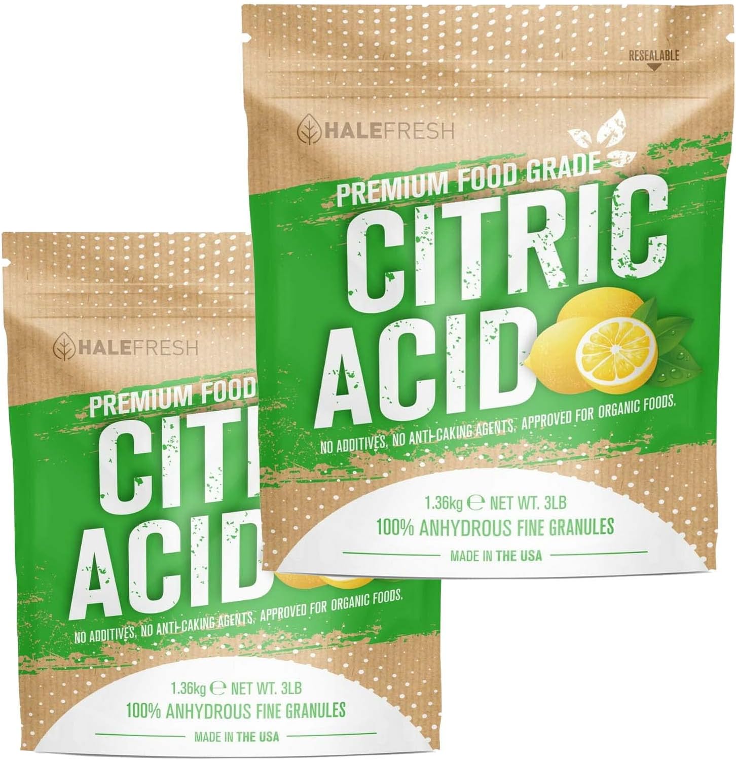 Citric Acid - 6lb Pure for Bath Bombs