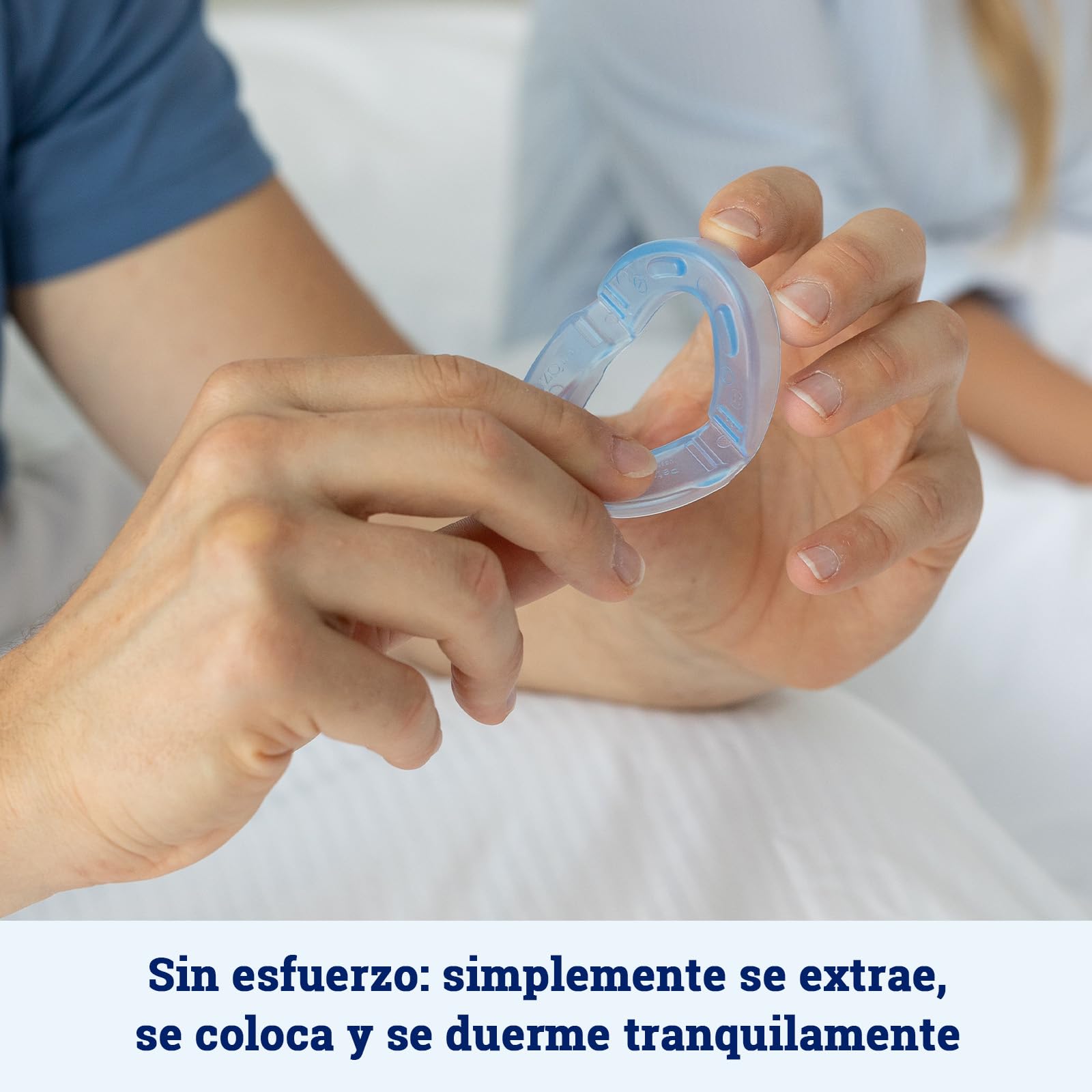 ZQuiet Set – 2 férulas antirronquidos para una comodidad perfecta! + incluye una guía gratuita de consejos antirronquidos (SomniShop Set S 200)