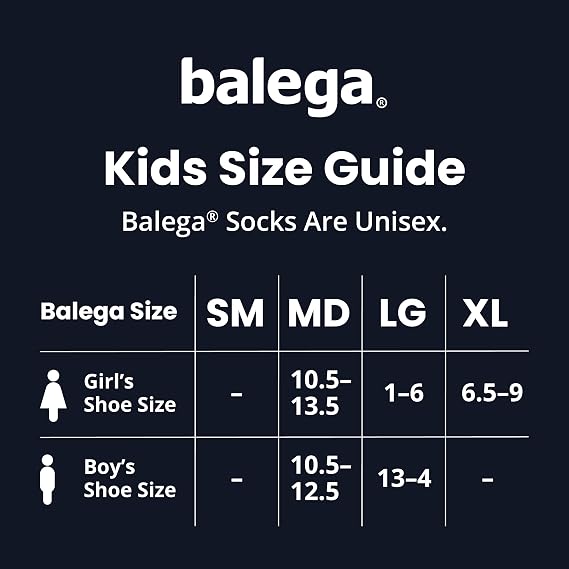 Balega boys Kids Mini Crew