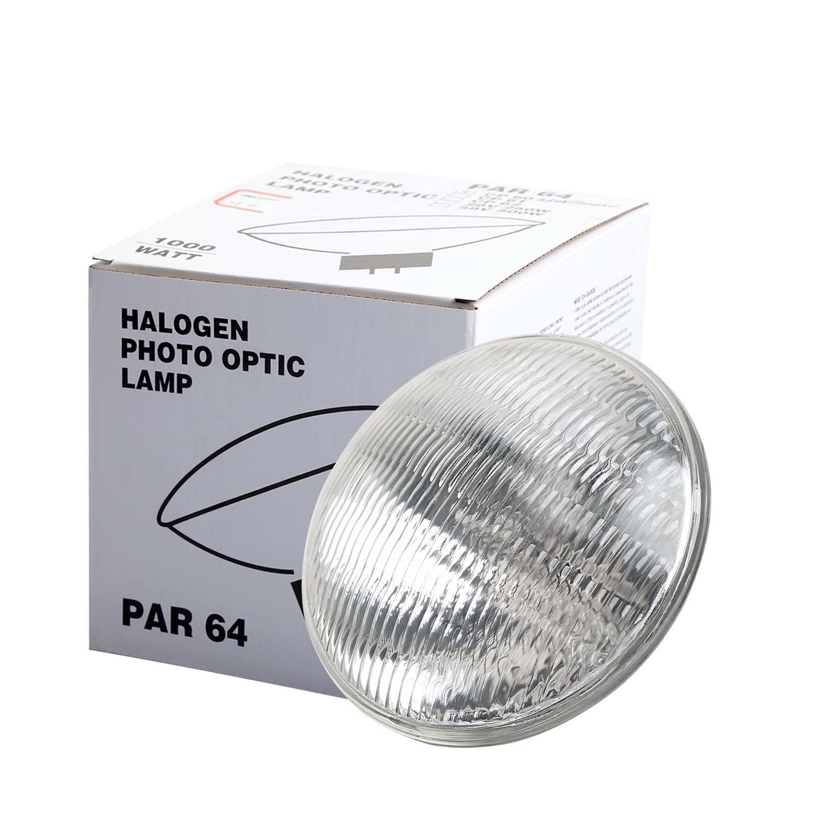 LedWekei Par 64 1000w Bulb,Halogen Stage Lamp 120v 1000w Par Can