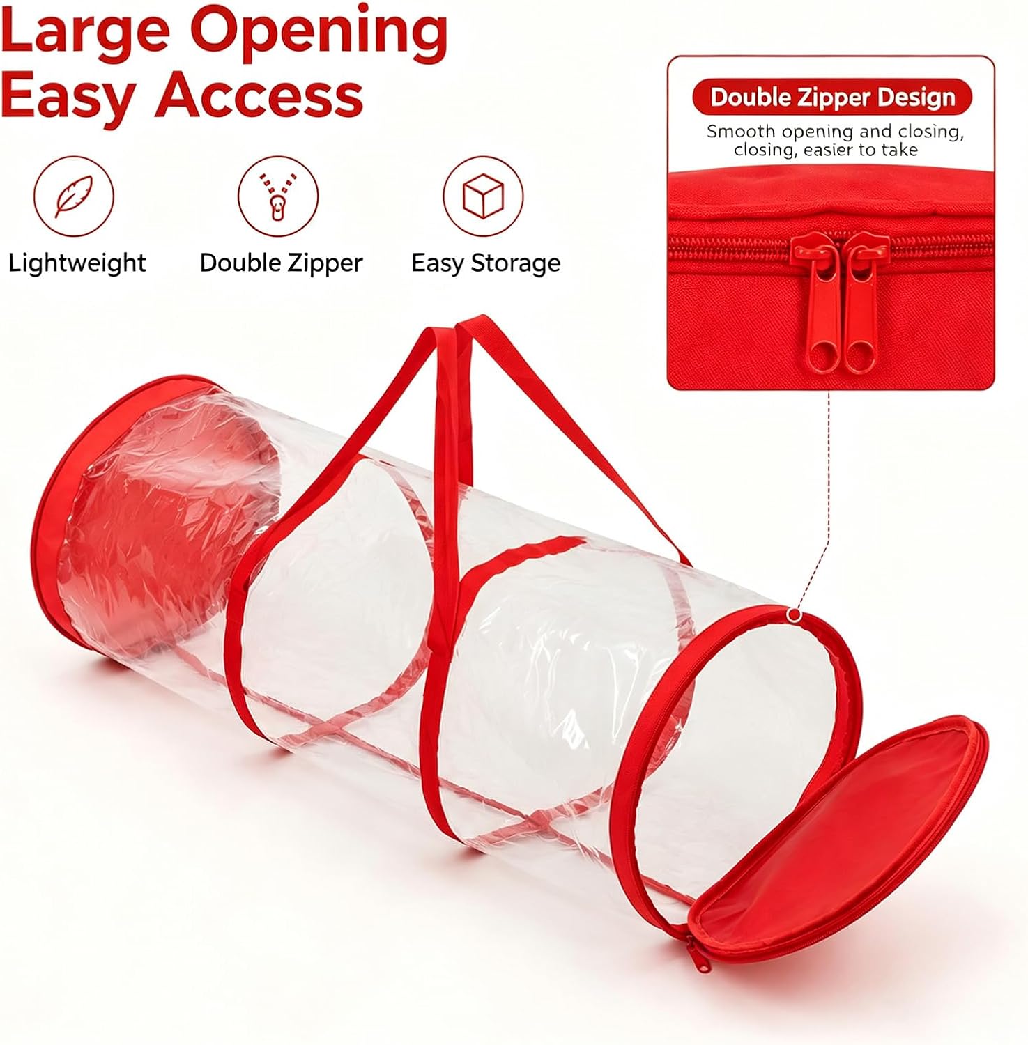 Cylindrical Storage Bag for Rolled Paper and Posters, with Handle image 5