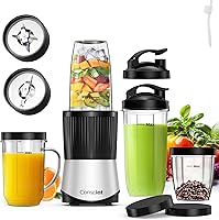Consciot CB08 900W Blender & Grinder Combo: 16-Piece Set with 4 Portable BPA-Free Cups for Smoothies, Shakes, Baby Food & More