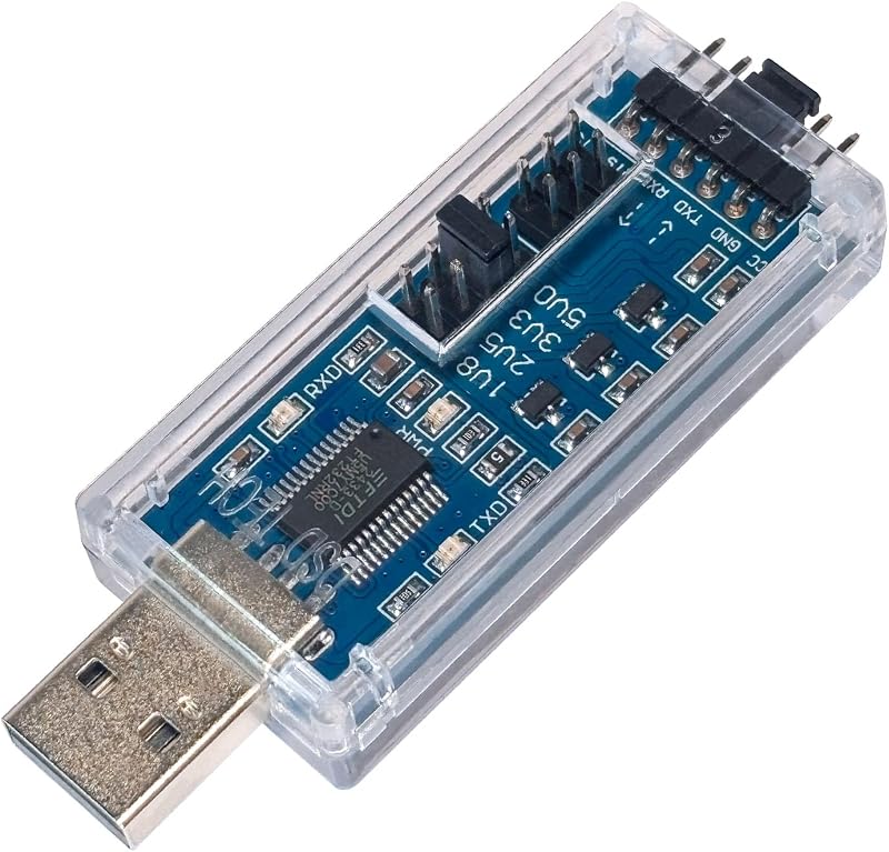 DSD TECH SH-U09C5 USB to TTL UART Converter Cable with FTDI Chip Support 5V 3.3V 2.5V 1.8V TTL