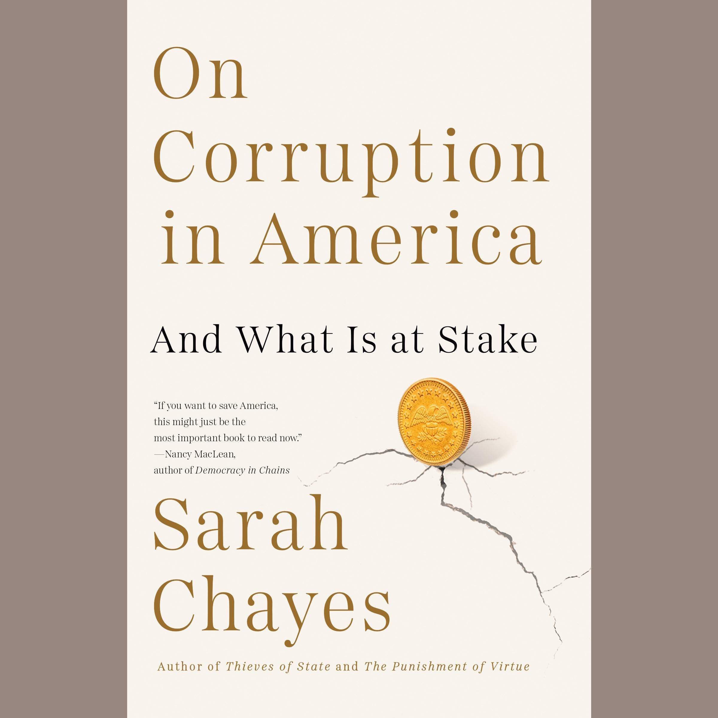 Cover art for On Corruption in America