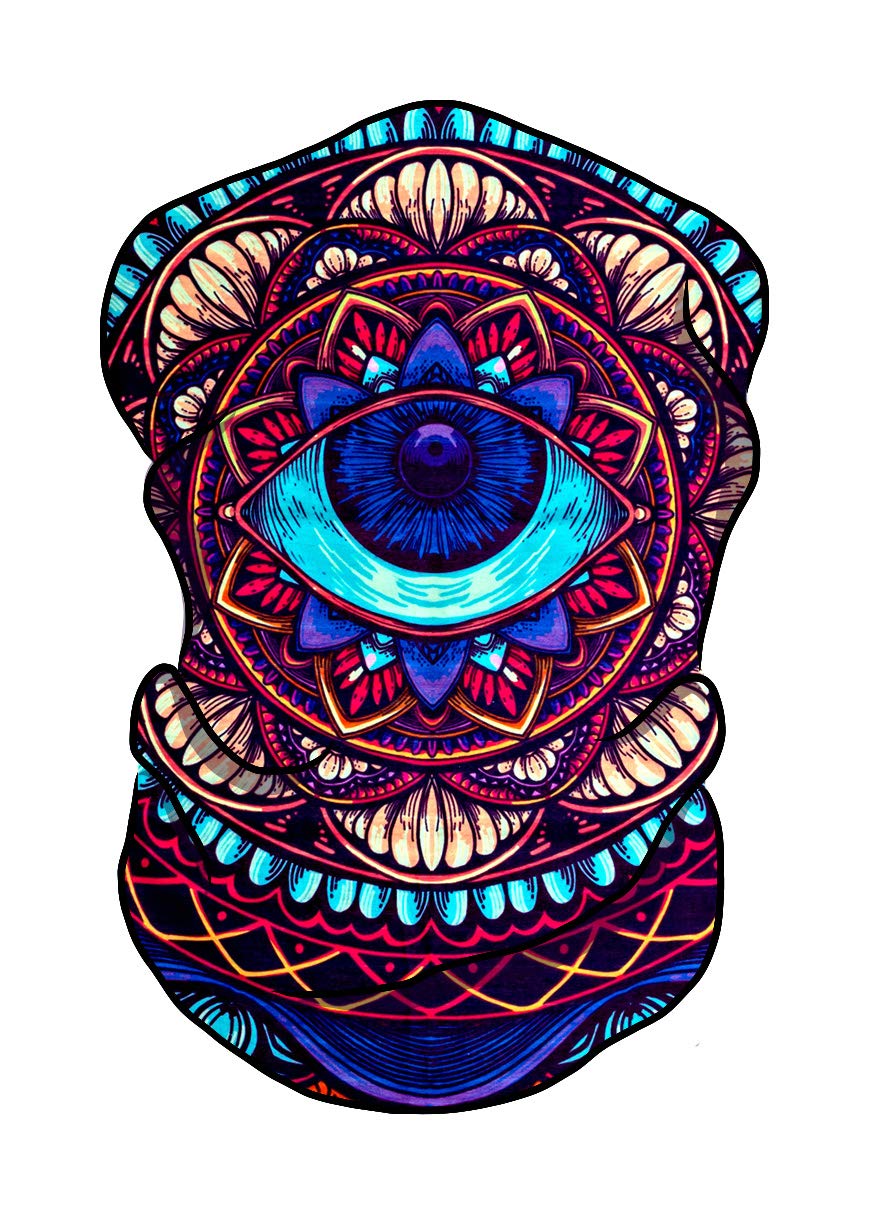 Seamless Bandana Buff Face Mask - Multipurpose Lightweight Style and Protection