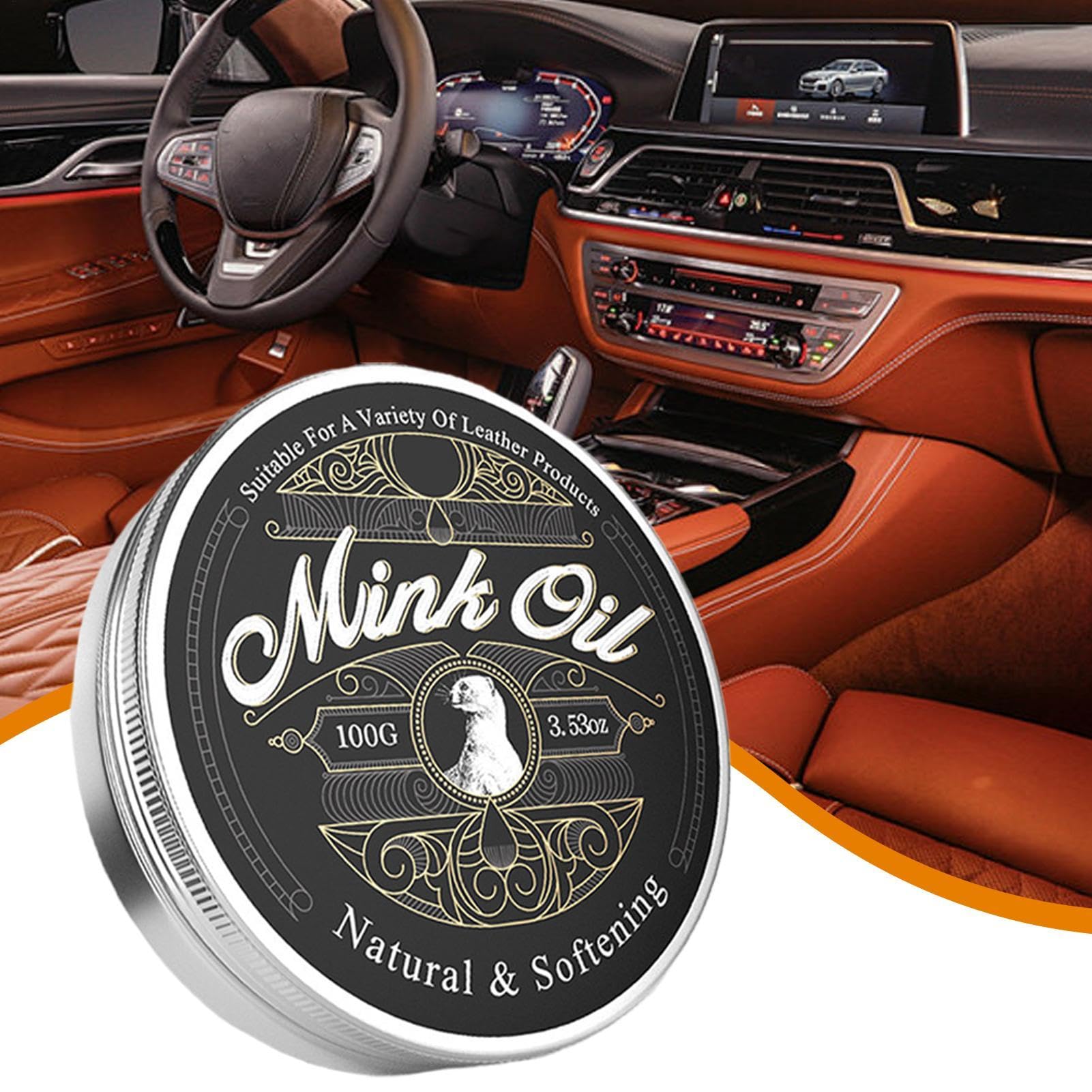 30g 60g Huile De Vison Après-Shampooing Nourrissant Imperméable Prolonge La Vie Du Cuir Crème Pour Bottes De Chaussure