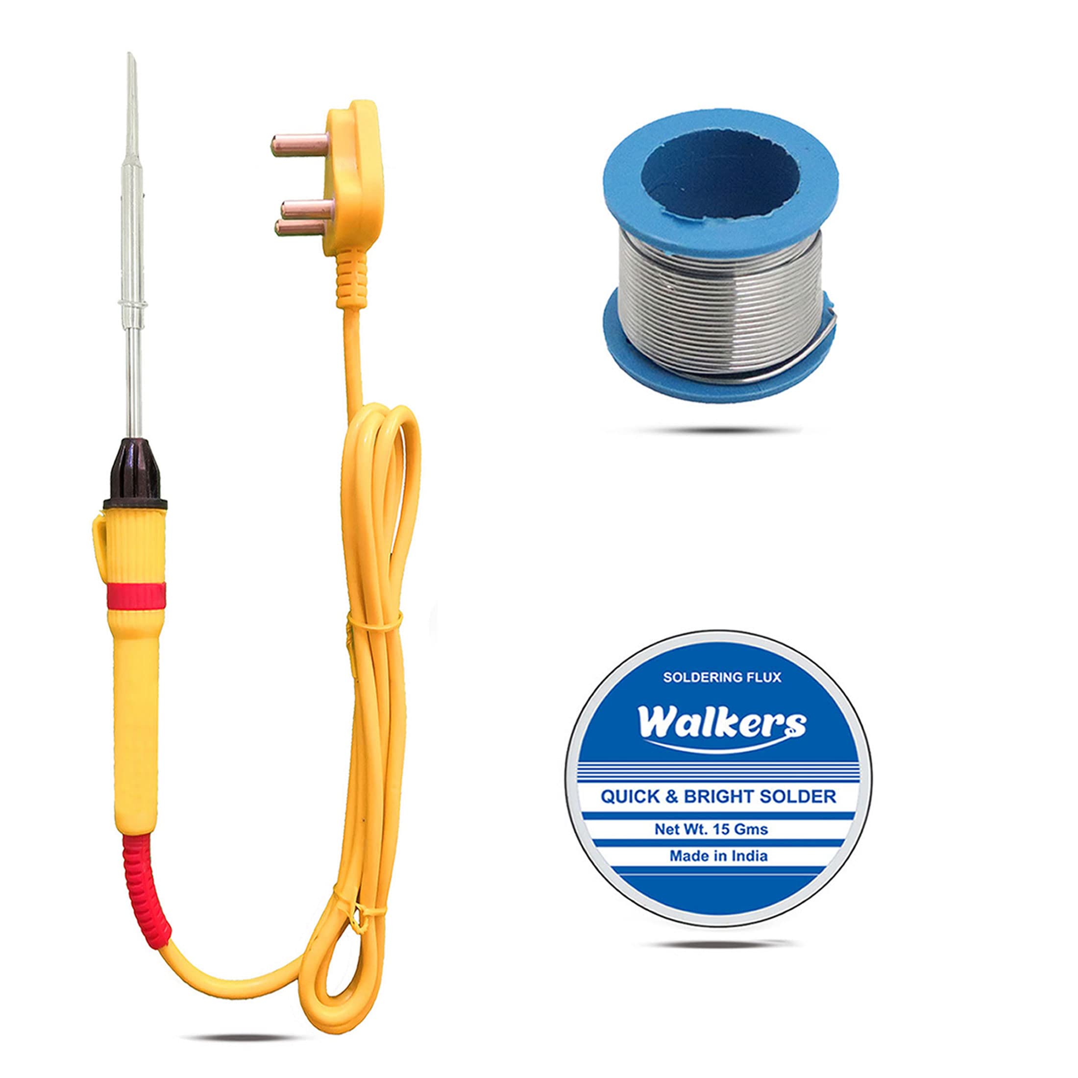 Walkers WKCB59M1 3in1 Basic 25W Soldering Iron Kit with Soldering Wire and Flux 25 W Simple (Flat Tip) (B0BXB9WKPY) Amazon Price History, Amazon Price Tracker