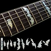 Vista 2 de Jockomo BAT/Avalon RED Pegatina de Incrustación para Guitarra