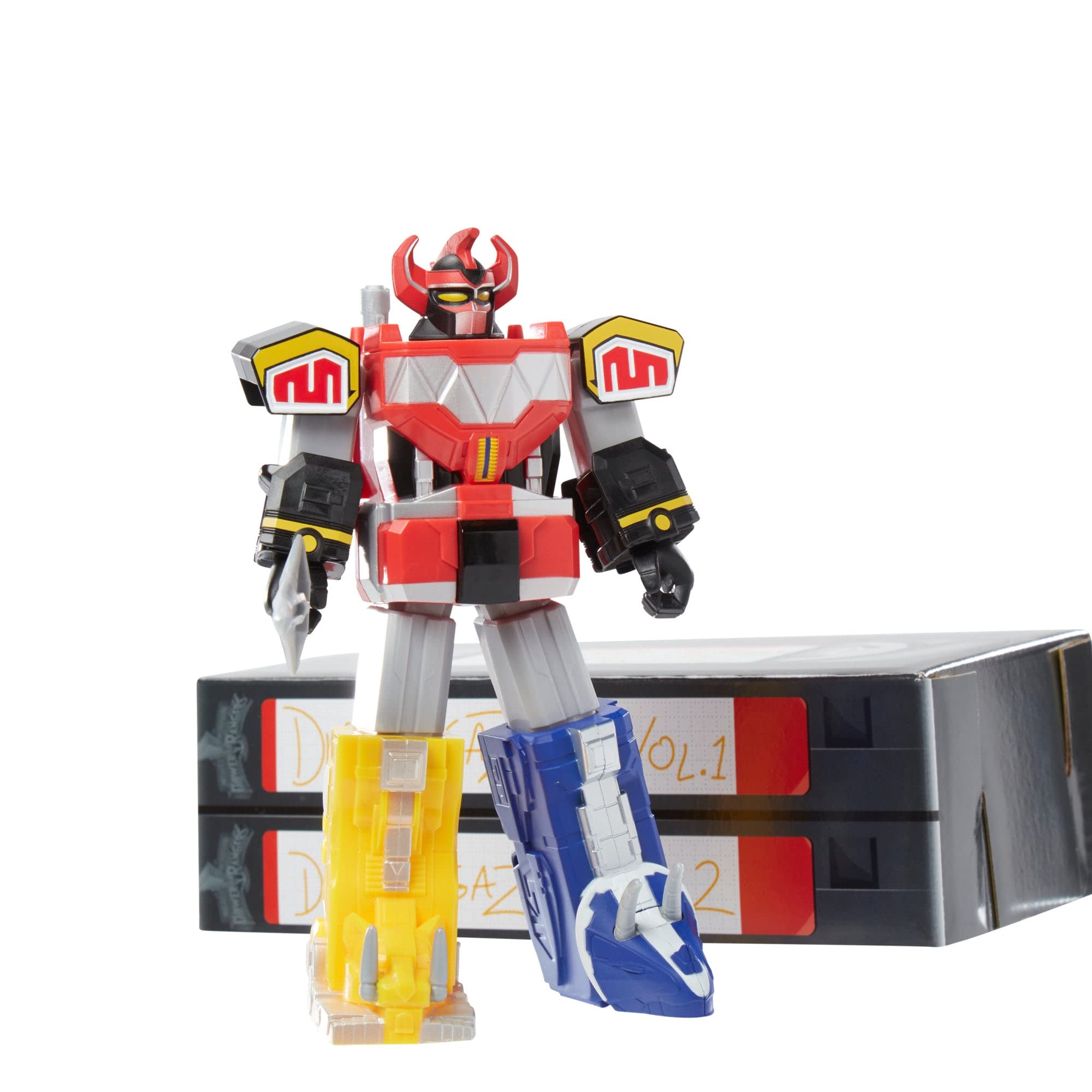 Power Rangers Mighty Morphin Retro Dino Megazord Actionfigur