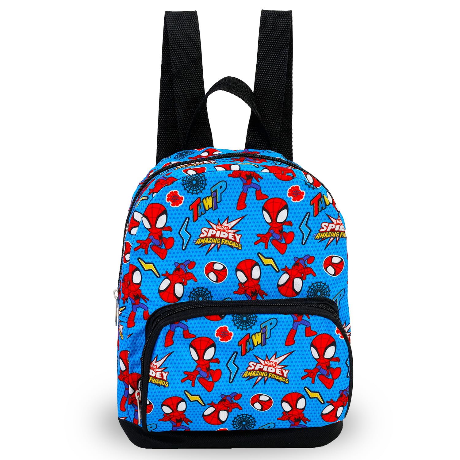 New York Marvel Spiderman Mini Backpack for Women -- Canvas Purse Shoulder Bag Adults, Teens