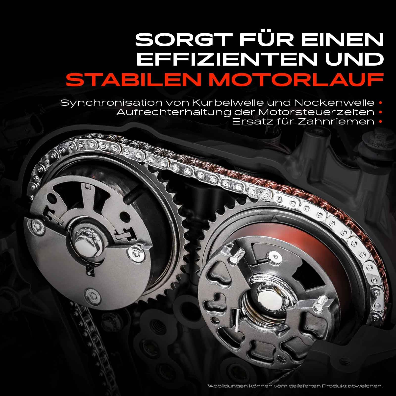 Frankberg Zahnrad Ausgleichswelle Kompatibel A3 8P1 A4 Golf V Octavia II Passat Beetle