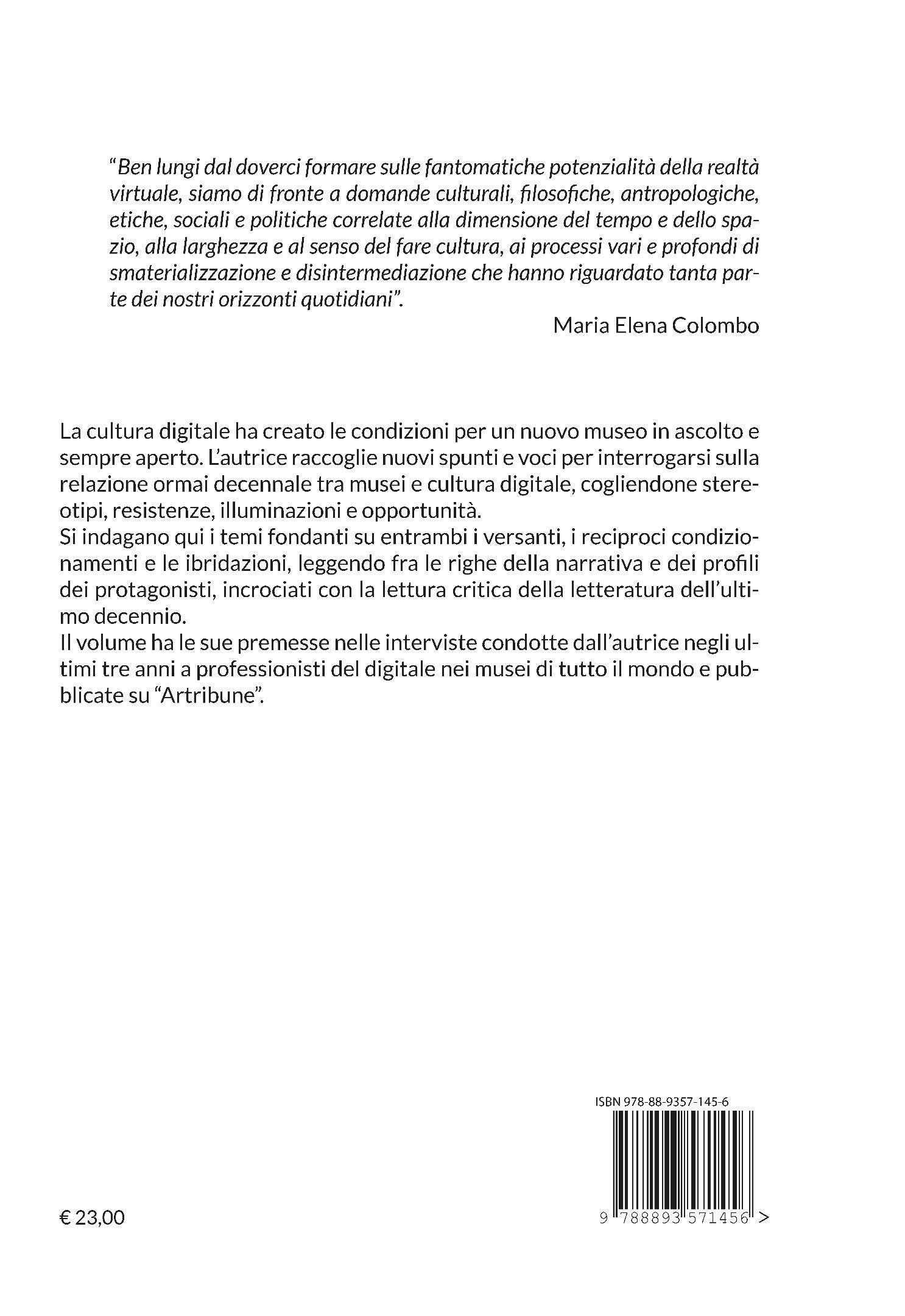 Musei e cultura digitale. Fra narrativa, pratiche e testimonianze