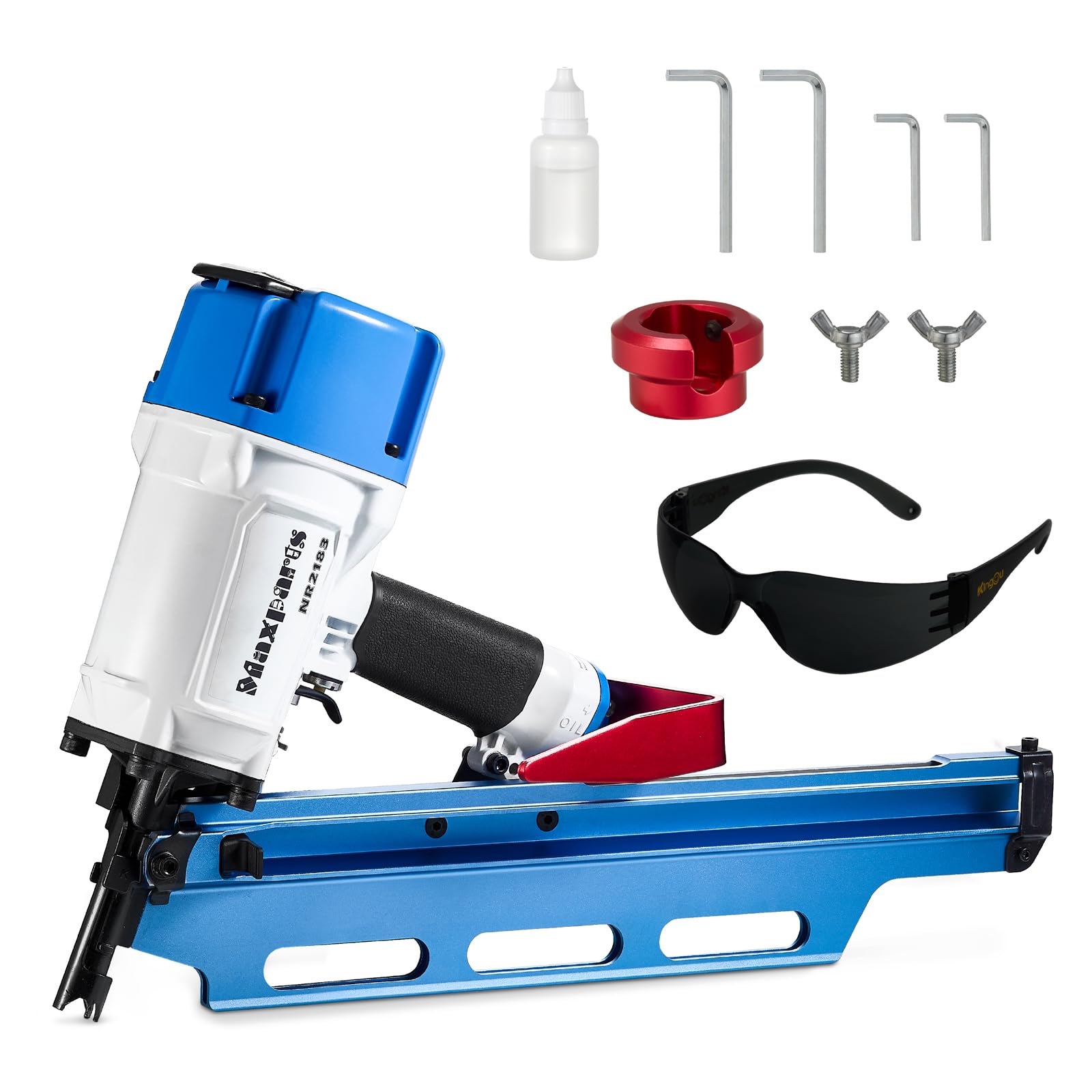 Maxparts NR2183 Framing Nail Gun - Powerful Pneumatic -1
