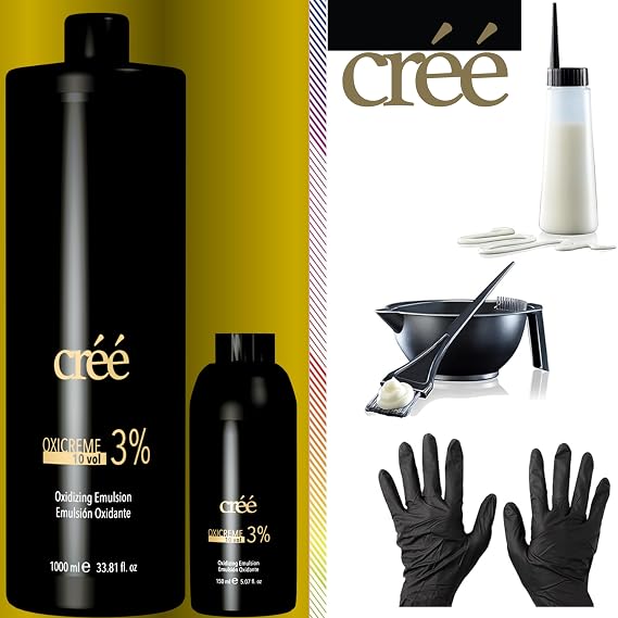 Cree Professional Oxicreme Peroxide Developer Series (30 Volume, 1000 ml)