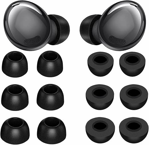YUWAKAYI [3 Pares] Almohadillas De Repuesto Para AirPods Pro Y AirPods