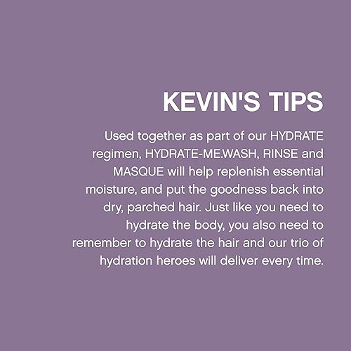 Miniatura 6 de KEVIN.MURPHY HYDRATE-ME.RINSE - Acondicionador hidratante para cabello normal y seco - Reparación del cabello - Acondicionador seguro para el color