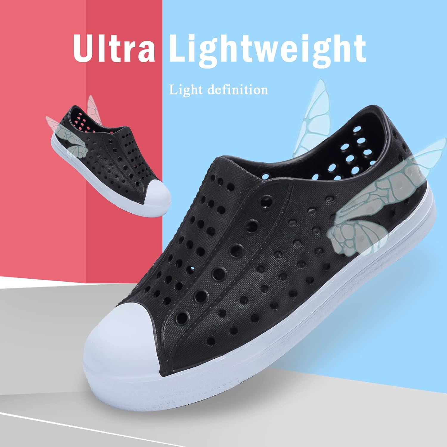 seannel Kids Water Shoes Slip-On Sneaker Lightweight Breathable Sandal Outdoor & Indoor - Image 5